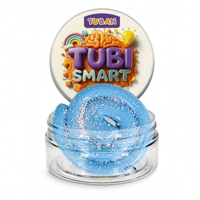 Masa plastyczna TUBI SMART plastelina TUBAN - Blue Sky 50 g