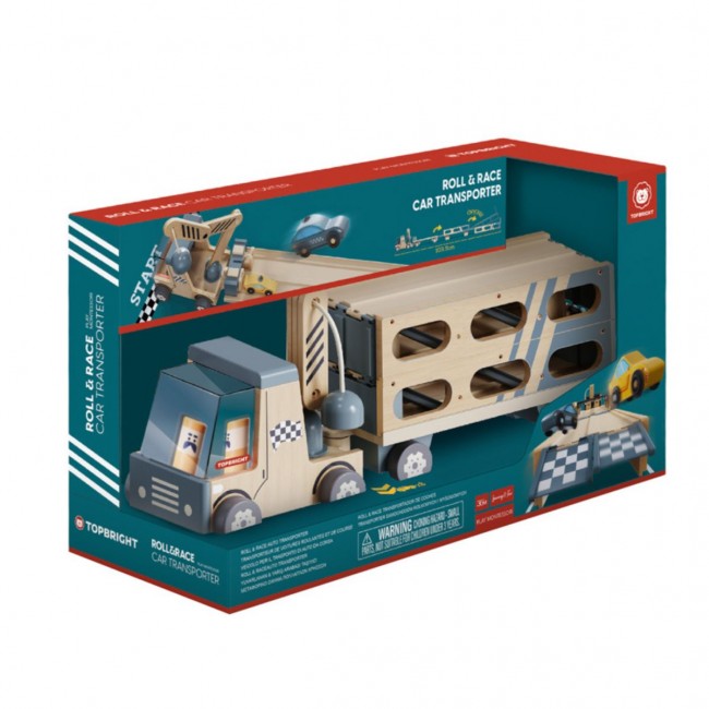 Transporter samochodów i tor wyścigowy 2w1 TOPBRIGHT
