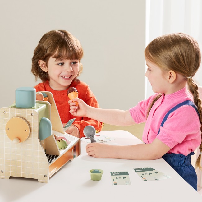 Zabawka edukacyjna duża lodziarnia TOPBRIGHT