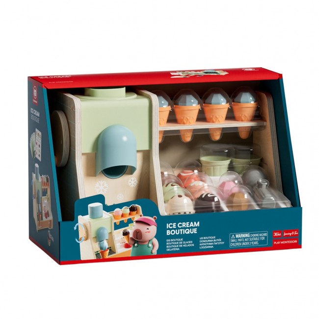 Zabawka edukacyjna duża lodziarnia TOPBRIGHT