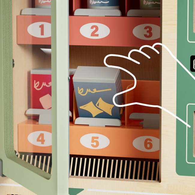 Zabawkowy automat sprzedający Shop&Go TOPBRIGHT