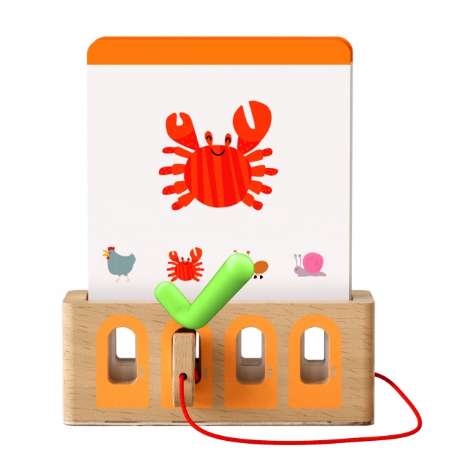 Edukacyjna logiczna gra karciana z kluczem TOPBRIGHT - poziom podstawowy