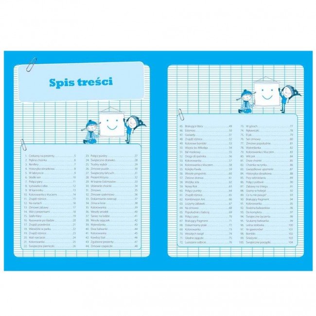 Książka "Zimowe łamigłówki. Łamigłówki mądrej główki" Wydawnictwo Siedmioróg