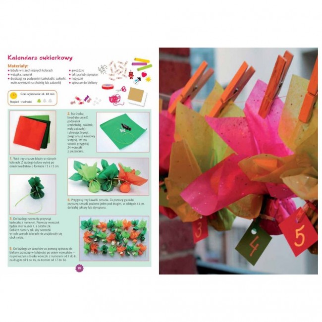 Książka "50 prac ręcznych na zimę" Wydawnictwo Siedmioróg