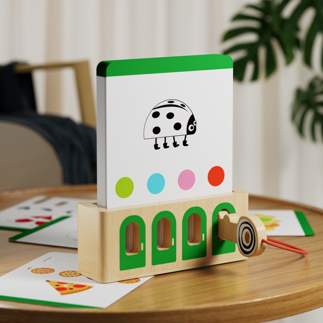 Edukacyjna logiczna gra karciana z kluczem TOPBRIGHT - poziom zaawansowany