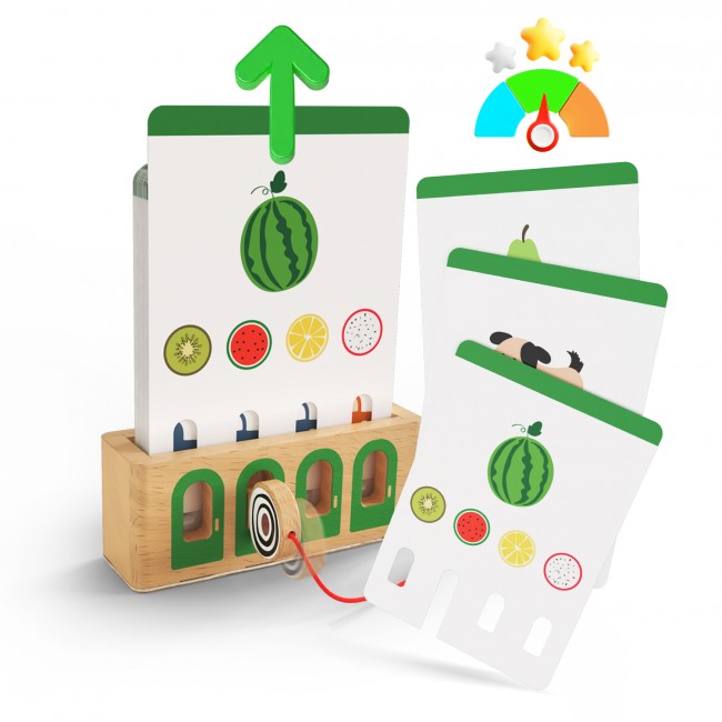 Edukacyjna logiczna gra karciana z kluczem TOPBRIGHT - poziom zaawansowany