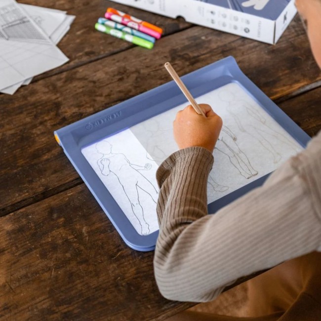 Podświetlany tablet do nauki pisania i rysowania Kidydraw Pro Kidywolf - Manga