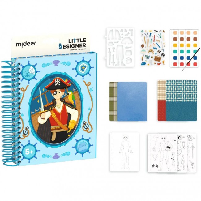 Zeszyt kreatywny małego projektanta mideer - Poszukiwacz przygód