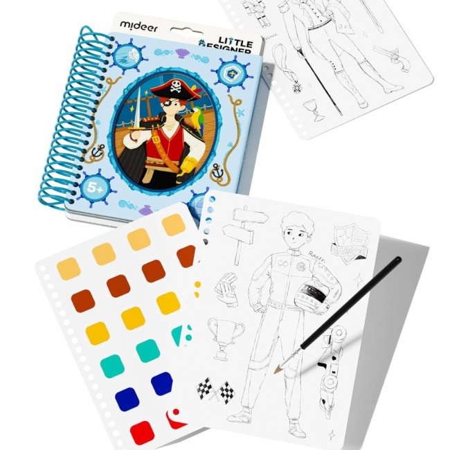 Zeszyt kreatywny małego projektanta mideer - Poszukiwacz przygód
