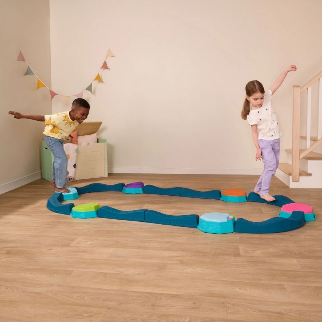 Muzyczna ścieżka sensoryczna B. Toys - Balance & Groove Set 14 el.