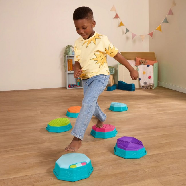 Muzyczna ścieżka sensoryczna B. Toys - Balance & Groove Set 14 el.