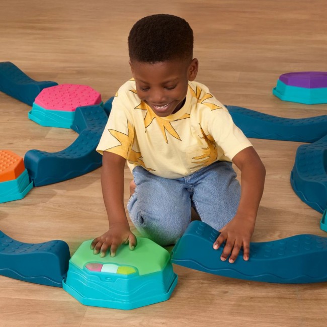 Muzyczna ścieżka sensoryczna B. Toys - Balance & Groove Set 14 el.