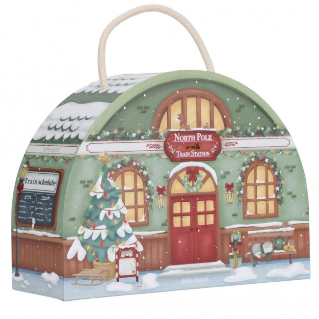 Kalendarz adwentowy w walizeczce Little Dutch X-MAS