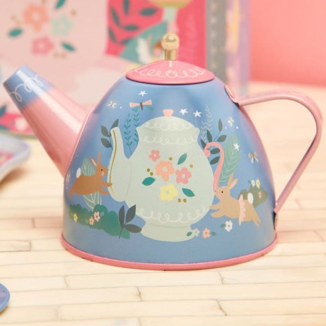 Zestaw do herbaty w walizeczce Floss&Rock - Baletnice 7 el.