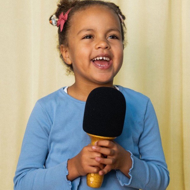 Mikrofon karaoke Glitter Groove Lalarma - Rose