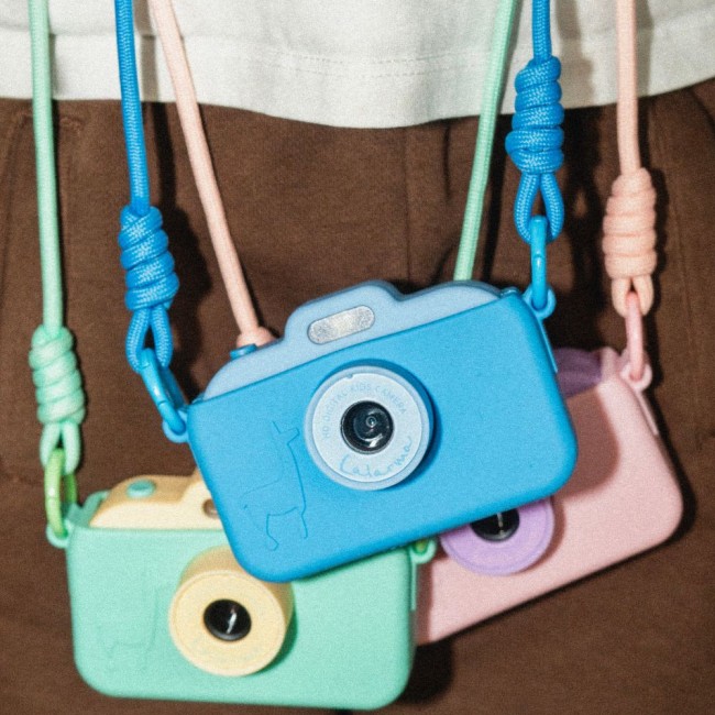 Aparat fotograficzny kamera Lalarma - Yellow/Mint