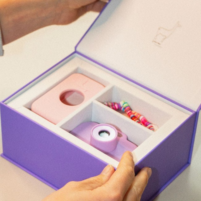 Aparat fotograficzny kamera Lalarma - Rose/Purple