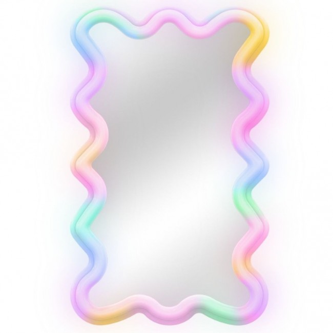 Świecące lustro tańczące w rytm muzyki LED Lalarma - małe