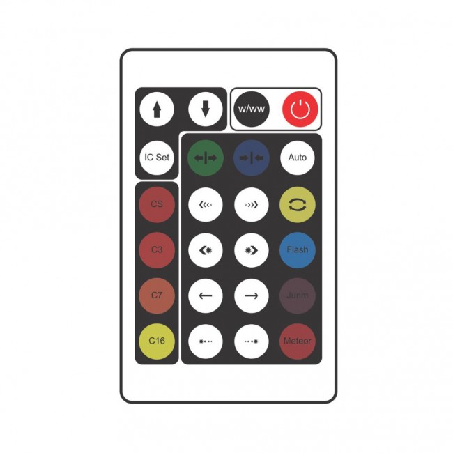 Świecące lustro tańczące w rytm muzyki LED Lalarma - małe