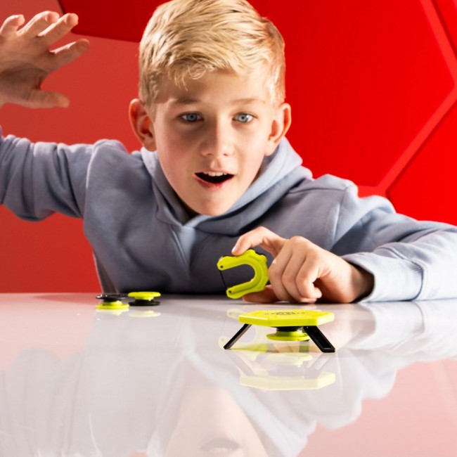 Gra zręcznościowa Fat Brain Toys - MagShuto Żółty Zestaw Startowy