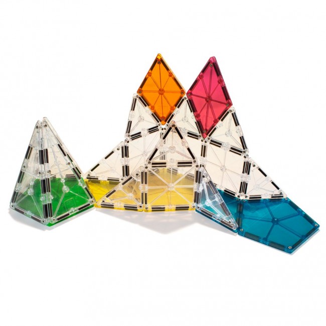 Klocki magnetyczne MAGNA-TILES - Zestaw do rozbudowy Polygons 8 el.