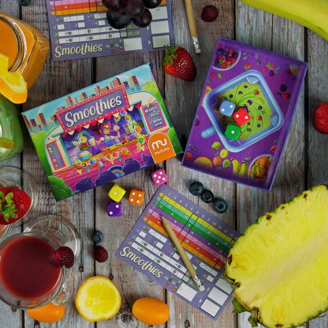 Gra planszowa rodzinna Muduko - Smoothies