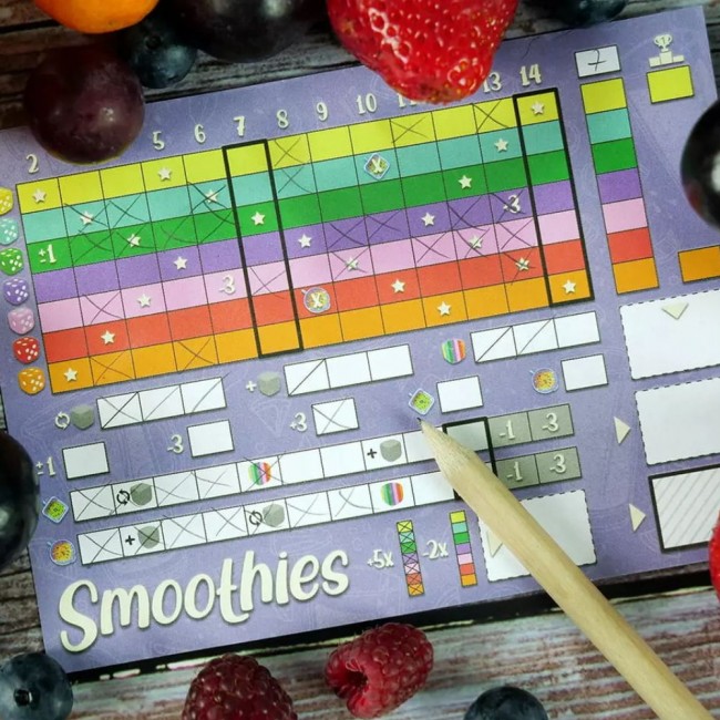 Gra planszowa rodzinna Muduko - Smoothies