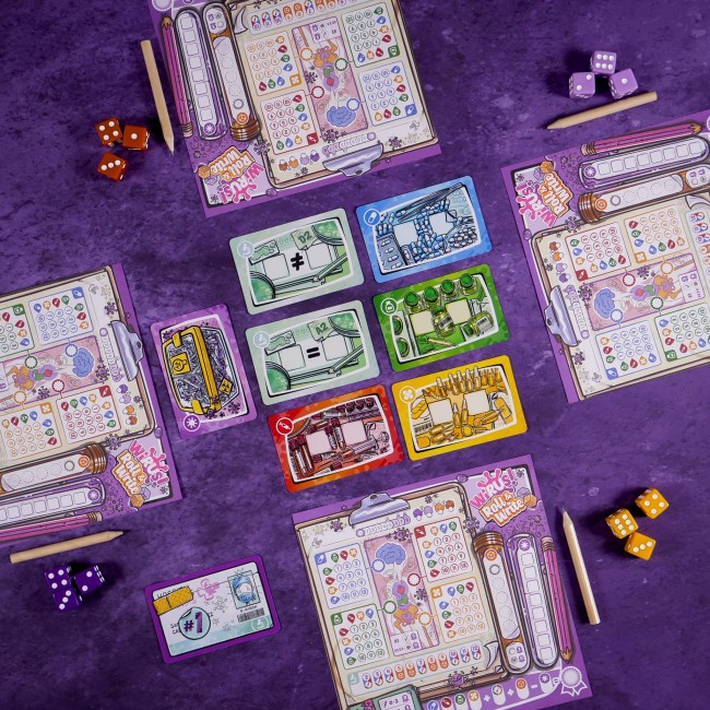 Gra karciana Muduko - Wirus! Roll&Write