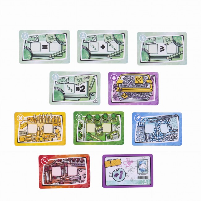 Gra karciana Muduko - Wirus! Roll&Write