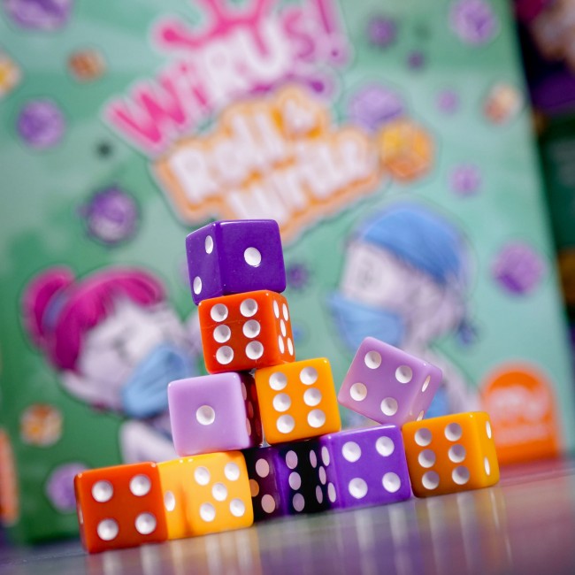 Gra karciana Muduko - Wirus! Roll&Write