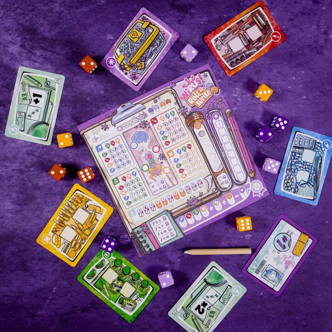 Gra karciana Muduko - Wirus! Roll&Write