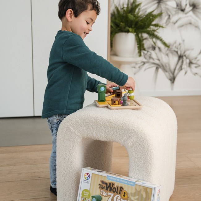 Gra logiczna Smart Games - Wilk i 7 koźlątek (PL)