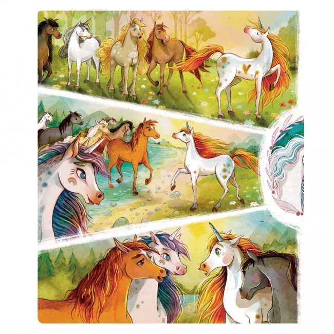 Książka Czytaj z Albikiem Albi - Konie i jednorożce