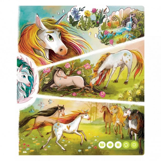 Książka Czytaj z Albikiem Albi - Konie i jednorożce