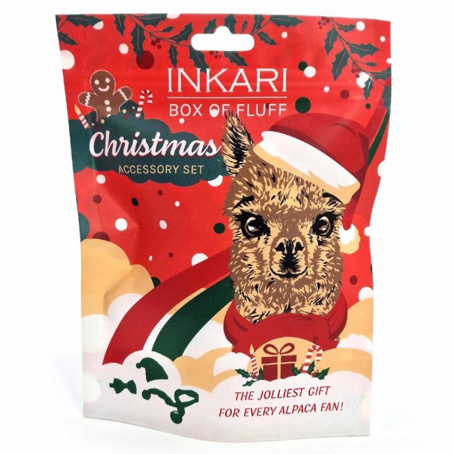 Zestaw akcesoriów dla alpaki Inkari - Christmas