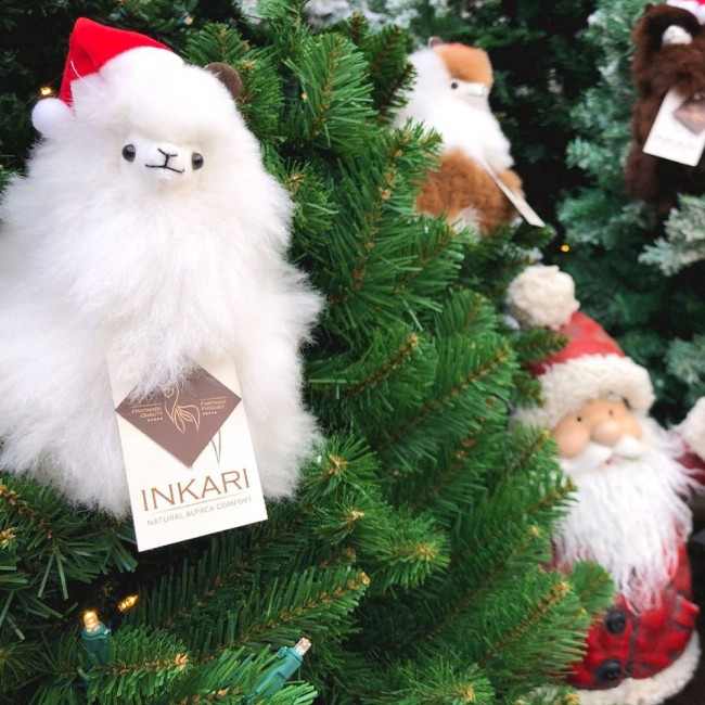 Czapka świętego Mikołaja dla alpaki Inkari