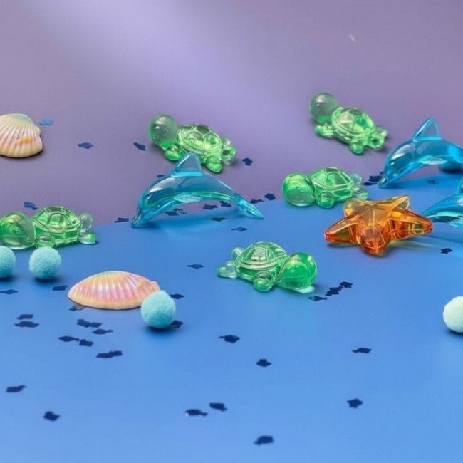 Zestaw sensoryczny Jellystone - Podwodny Świat - wkład do tacki sensorycznej Play Tray