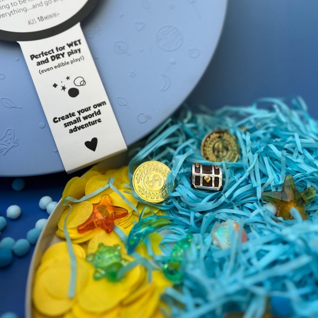 Zestaw sensoryczny Jellystone - Podwodny Świat - wkład do tacki sensorycznej Play Tray