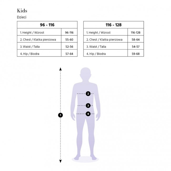 Strój Ninja niebieski Party Deco - rozmiar 116-128 cm (5-8 lat)