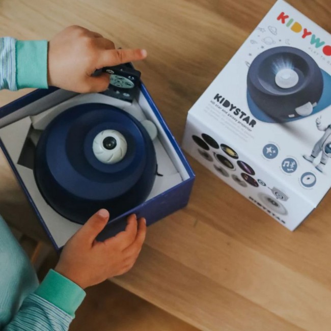 Obrotowy projektor Kidywolf - Galaxy