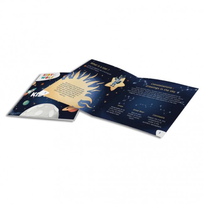 Obrotowy projektor Kidywolf - Galaxy