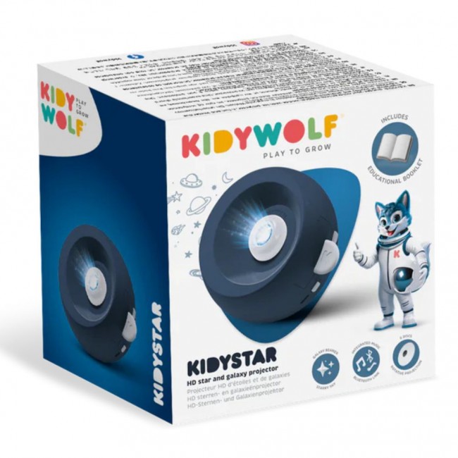 Obrotowy projektor Kidywolf - Galaxy