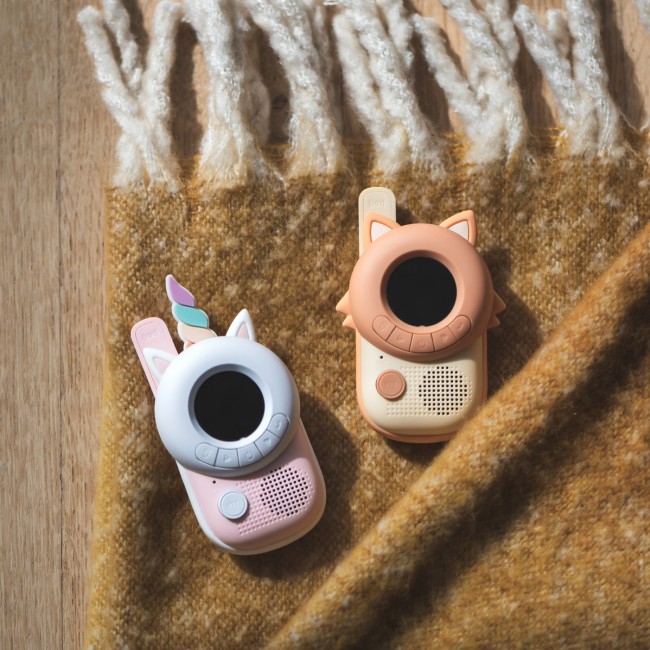 Walkie Talkie dla dzieci The Zoofamily - Lis i Jednorożec