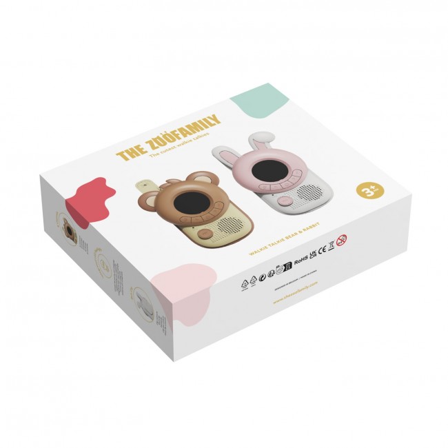 Walkie Talkie dla dzieci The Zoofamily - Królik i Miś