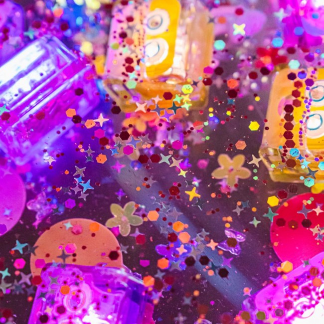 Zestaw sensorycznych akcesoriów do słoików Glo Pals - Wróżka