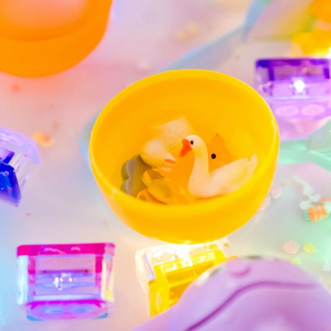 Zestaw sensorycznych akcesoriów do słoików Glo Pals - Farma