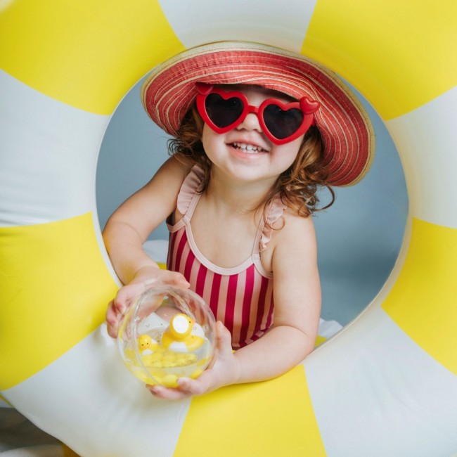 Kula sensoryczna Petit Boum Happy Bubbles - Kaczuszka