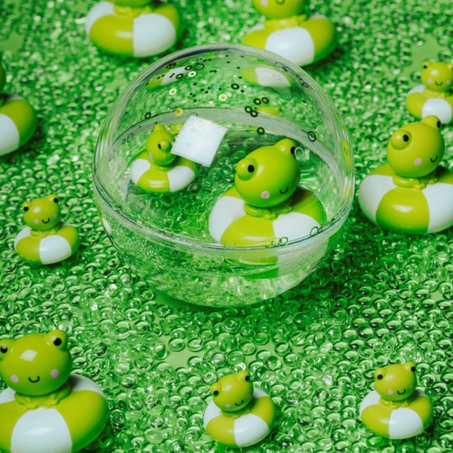 Kula sensoryczna Petit Boum Happy Bubbles - Żaba