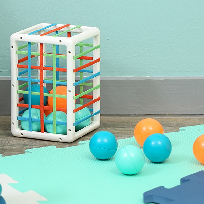 Kostka manipulacyjna sorter z elastycznymi ściankami LUDI