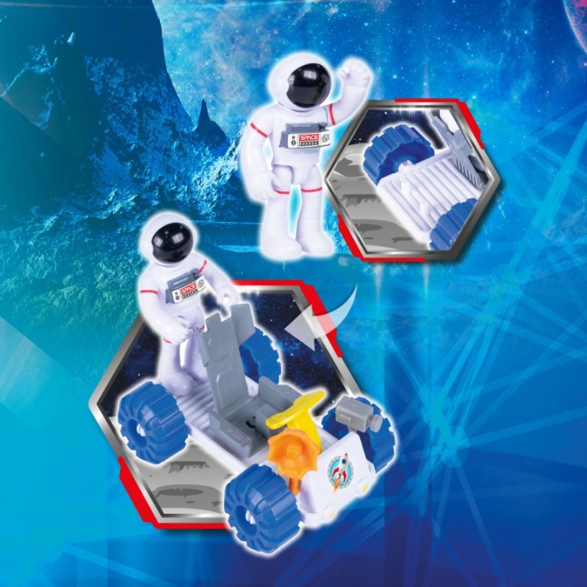 Pojazd kosmiczny z astronautą Buki